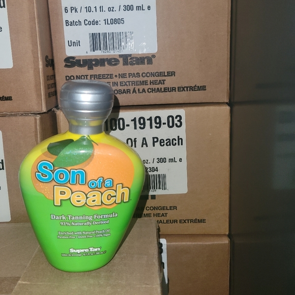 Supre SON OF A PEACH Dark Tanning Formula - 10.1 oz. - Picture 2 of 2